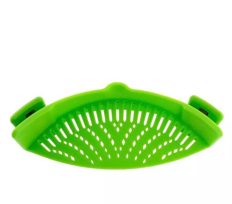 Silicone Draining Basket Blocking Pot Side Water Filter Kitchen Supplies Silicone Draining Device Pot Side Draining Block High Temperature Resistant
