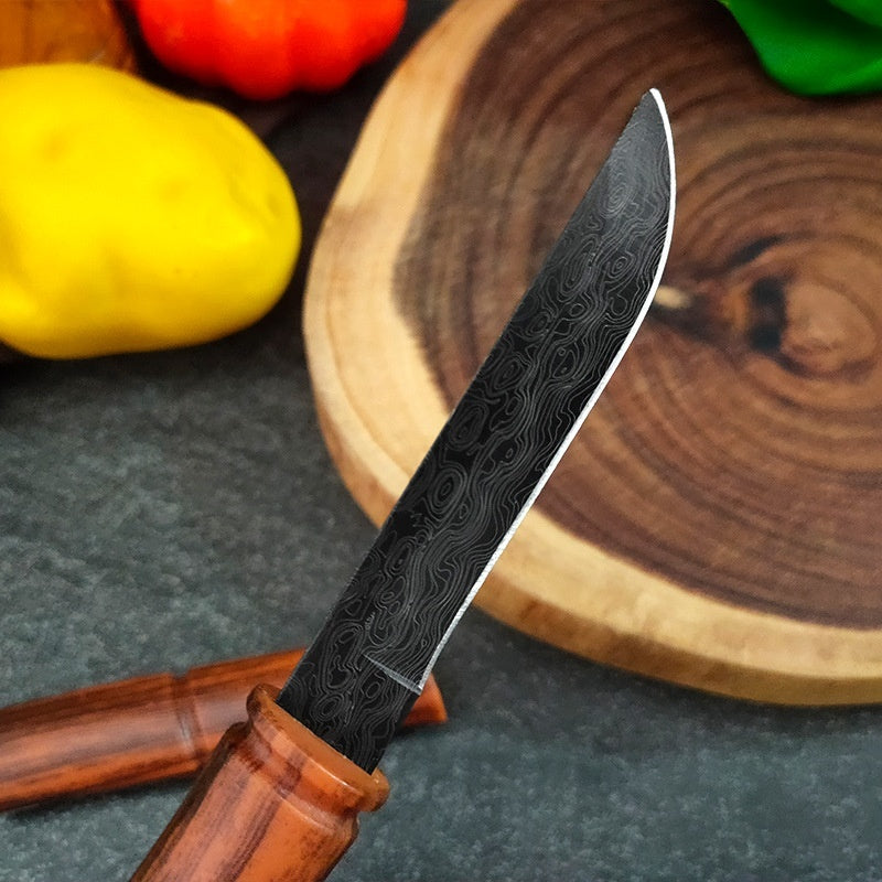 Bamboo Fruit Portable Outdoor Camping Handle Knife