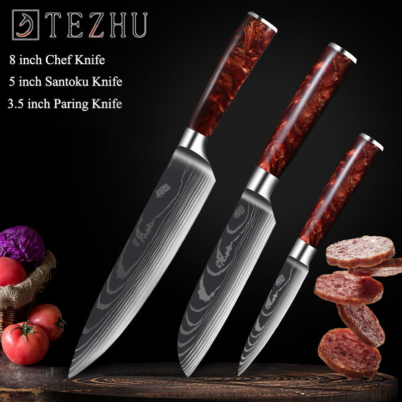 Stainless Steel Fruit Knife Versatile 5 Inch Knife Light Portable